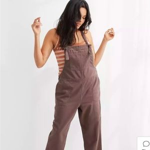 Aerie Werk & Play Twill Overalls